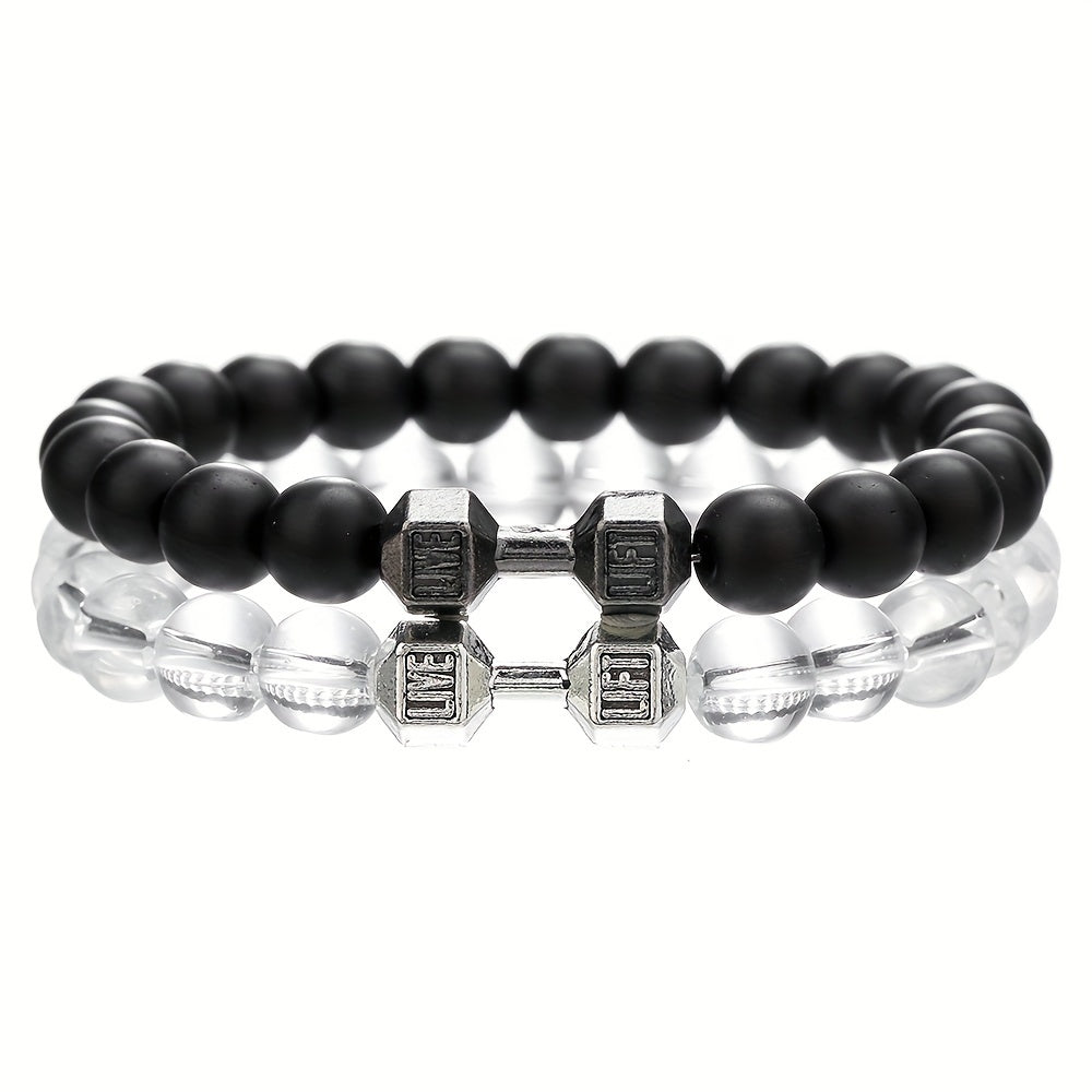 Dumbbell Beaded Bracelets