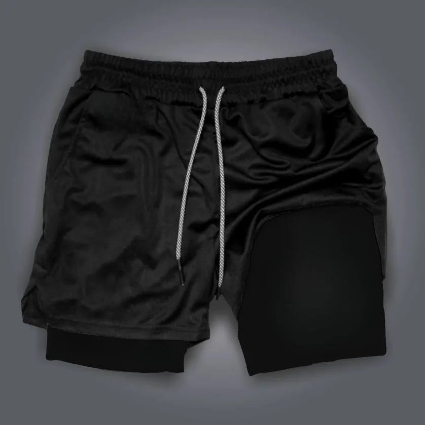 Double Layer Sports Dragon Ball Shorts