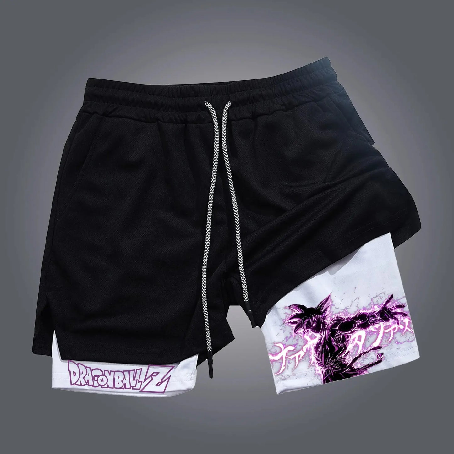 Dragon Ball Double Layer Sports Shorts