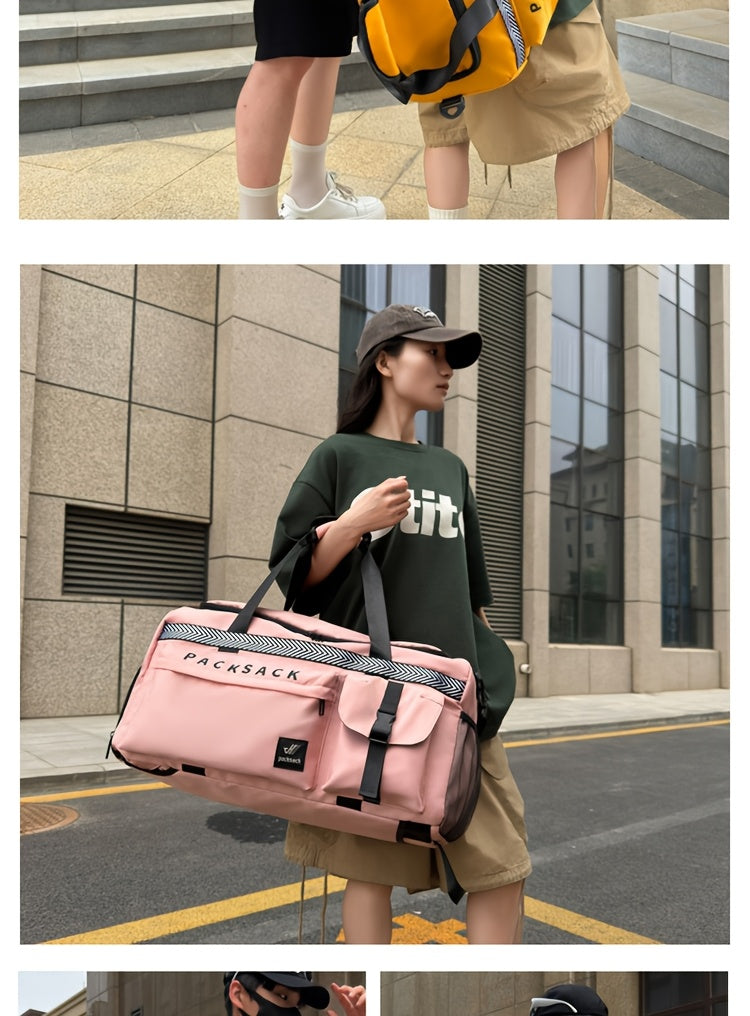 Sports Duffel Bag with Wet/Dry Compartment