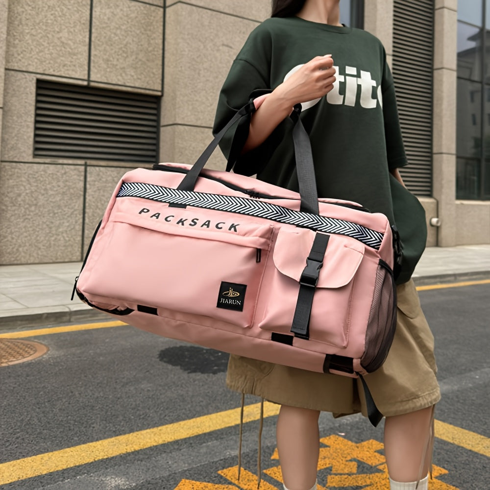 Sports Duffel Bag with Wet/Dry Compartment