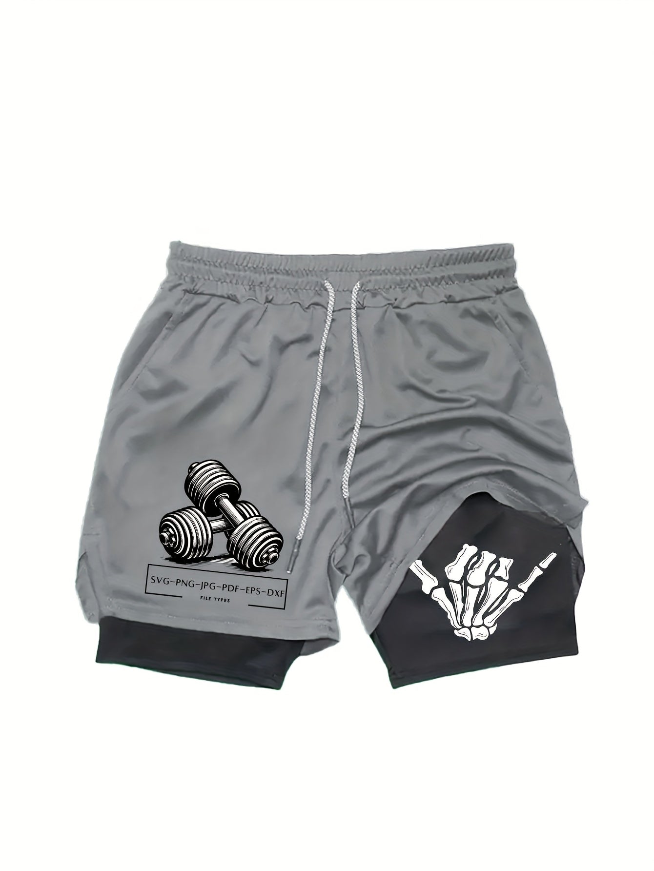 Double Layer Athletic Shorts