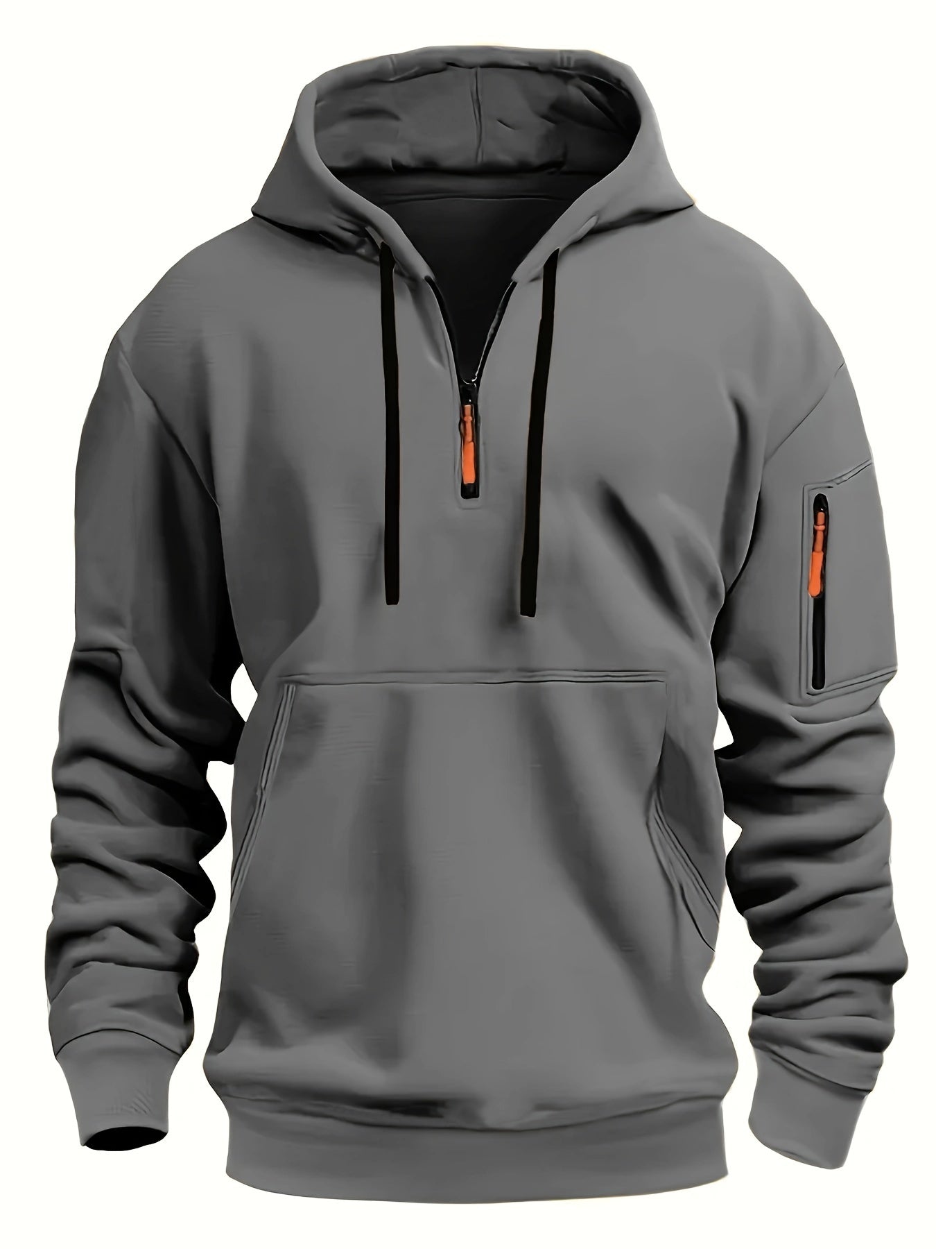 Men’s Zip-Up Hoodie for Autumn & Winter