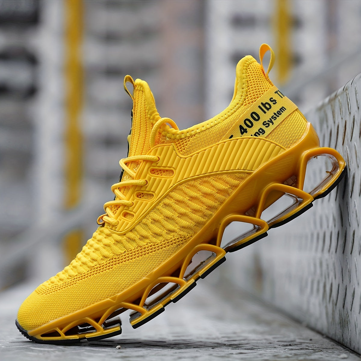 Casual Geometric Fabric Sneakers