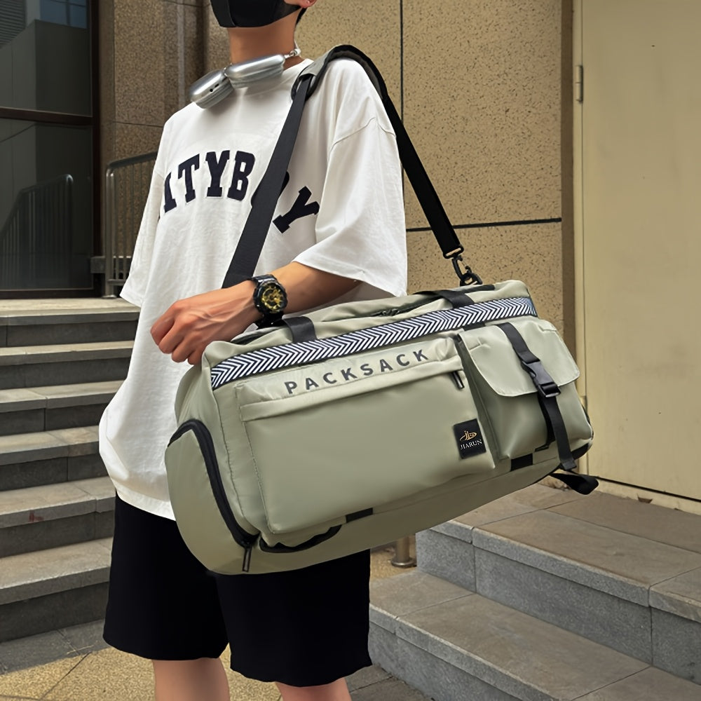 Sports Duffel Bag with Wet/Dry Compartment