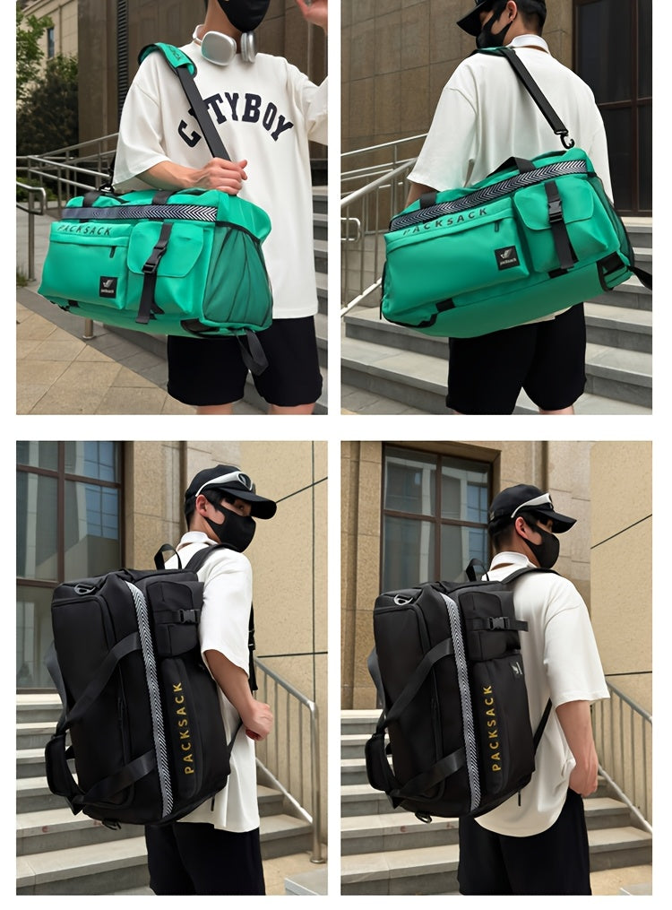 Sports Duffel Bag with Wet/Dry Compartment