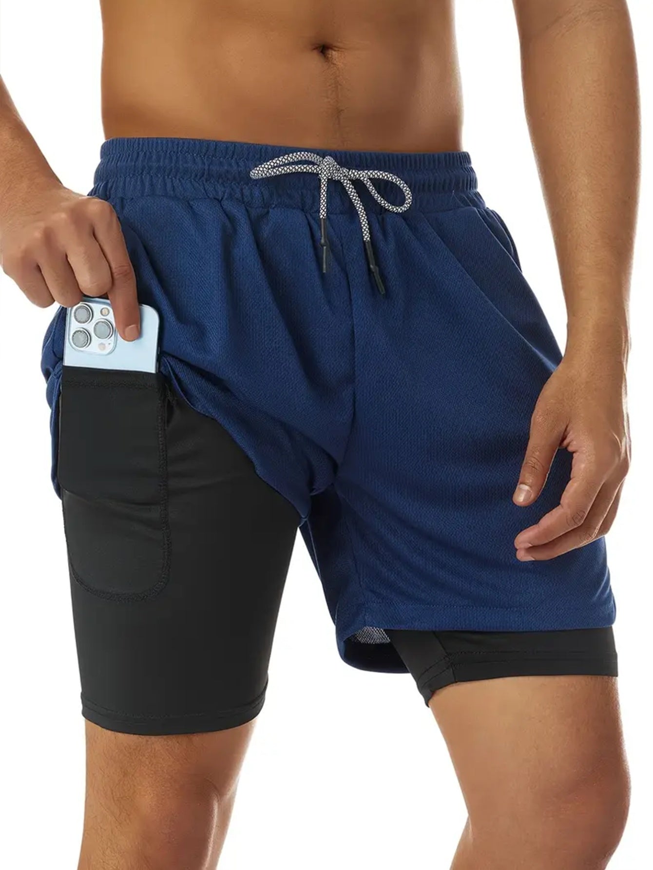 Double Layer Athletic Shorts