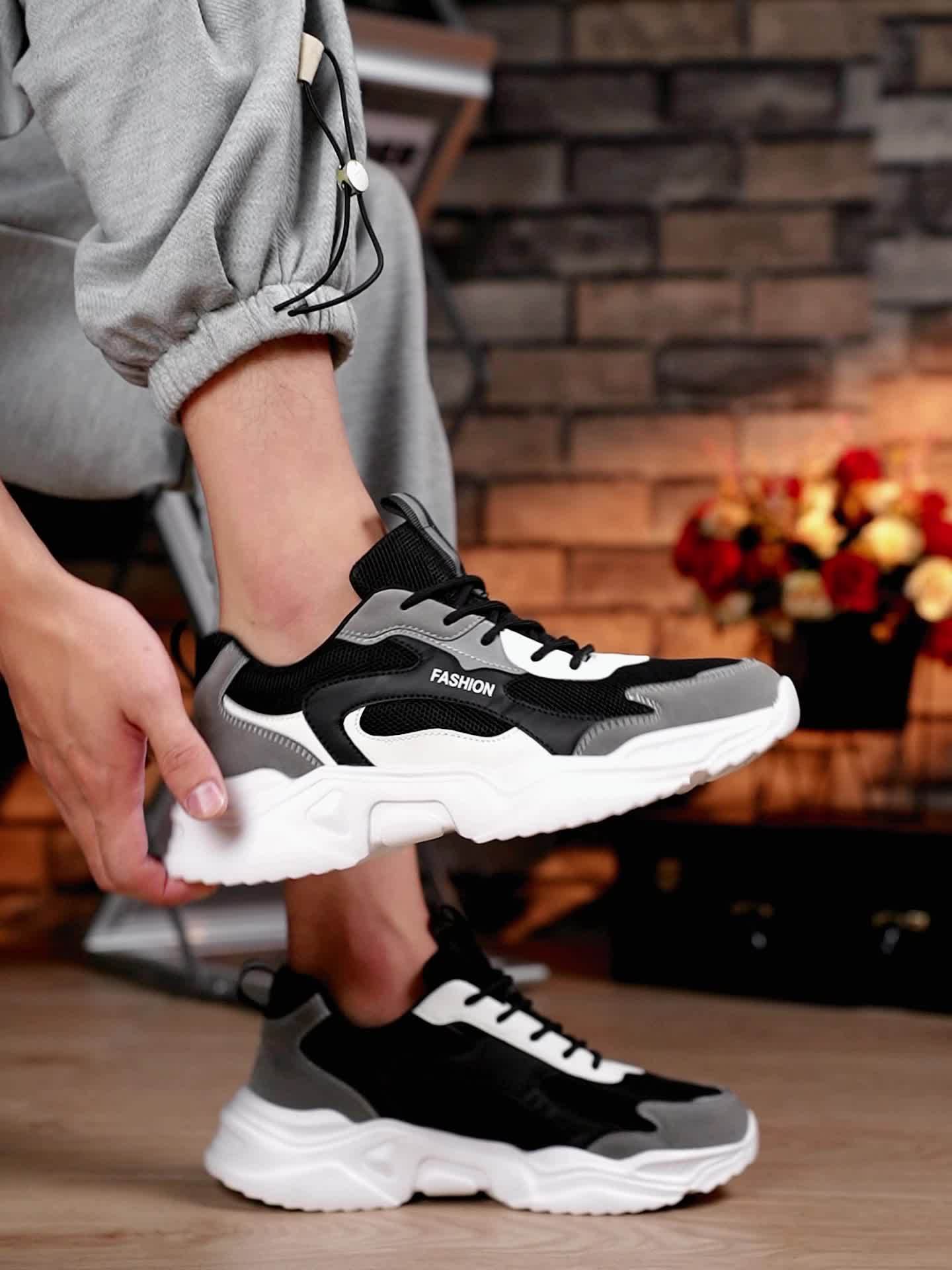 Men’s Athletic Gradient Sneakers