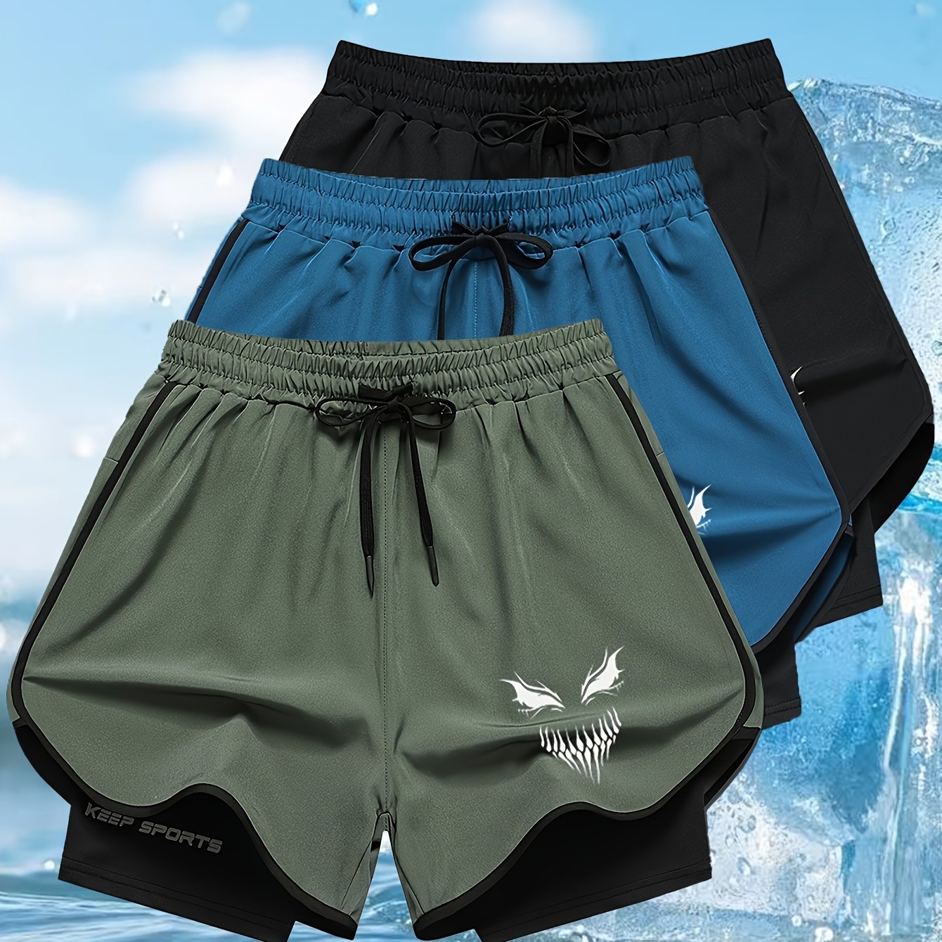 Double Layer Comfortable Shorts