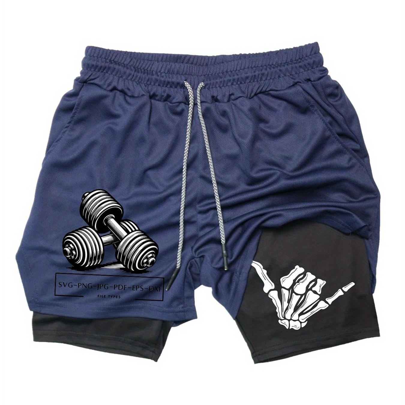 Double Layer Athletic Shorts