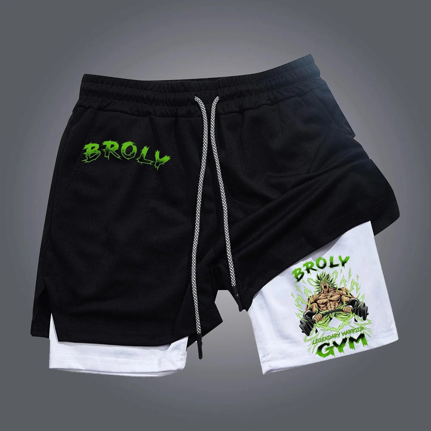 Dragon Ball Double Layer Sports Shorts