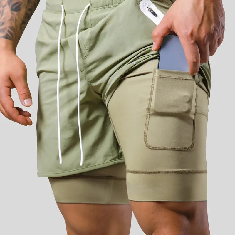 Double Layer Comfortable Shorts