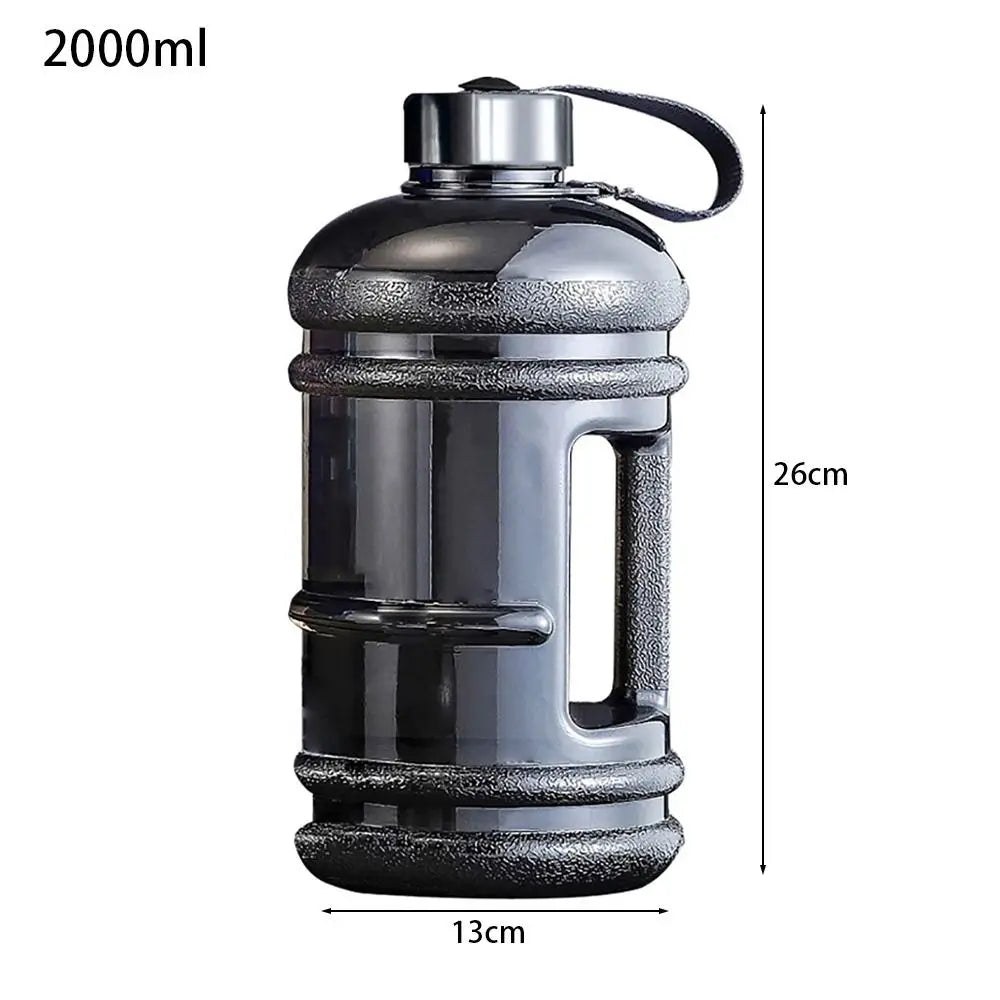 2L Gym Water Bottle with Handle