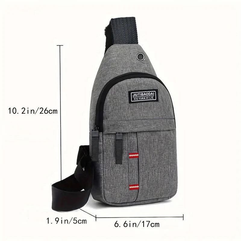 Unisex Adjustable Crossbody Chest Bag