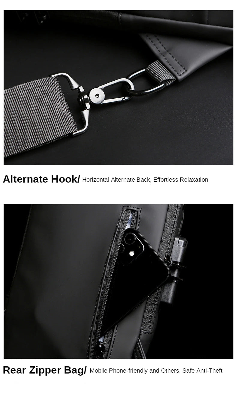 Men’s Classic Crossbody Shoulder Bag