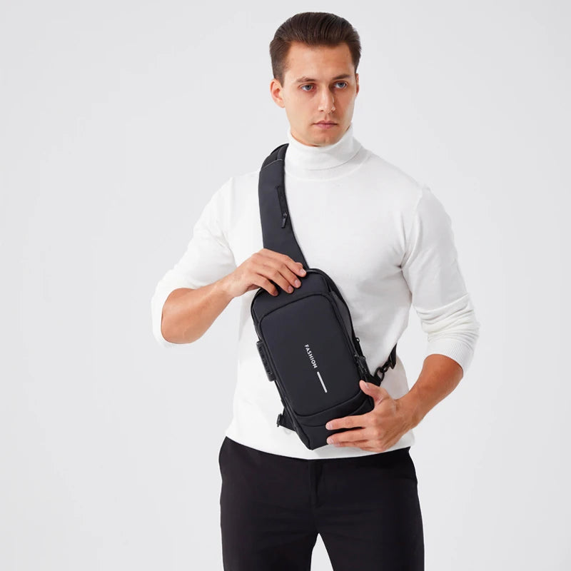 Men’s Classic Crossbody Shoulder Bag