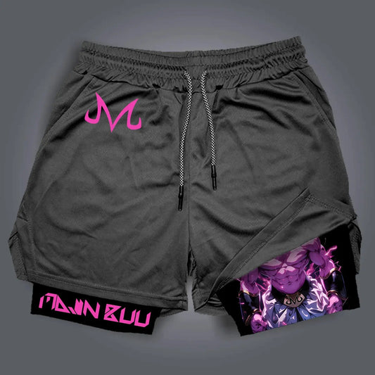 Dragon Ball Double Layer Sports Shorts