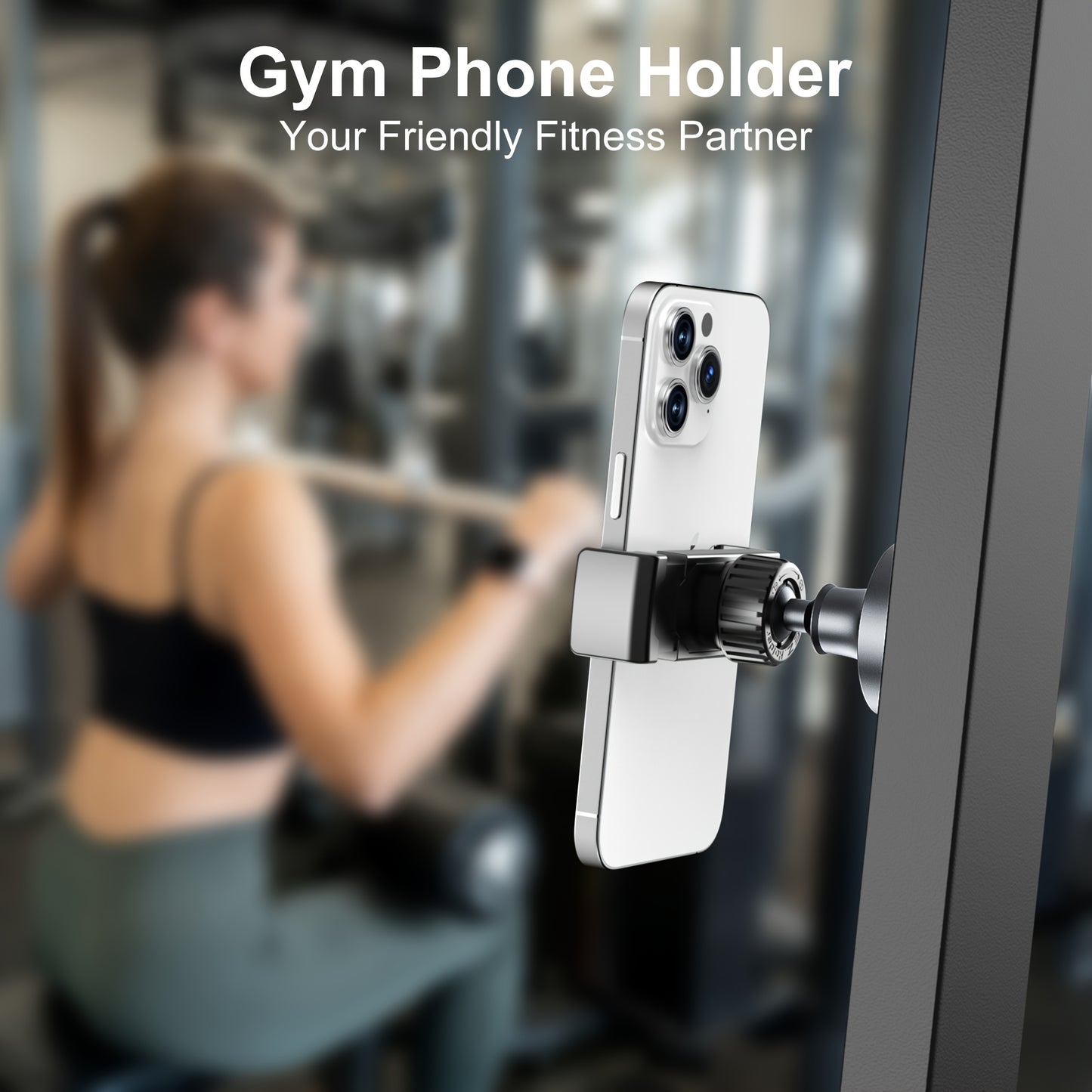 Magnetic Phone Holder for Gym